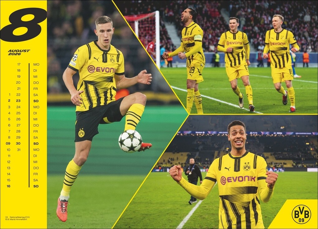 Weitere Ansicht: BVB Edition Kalender 2026