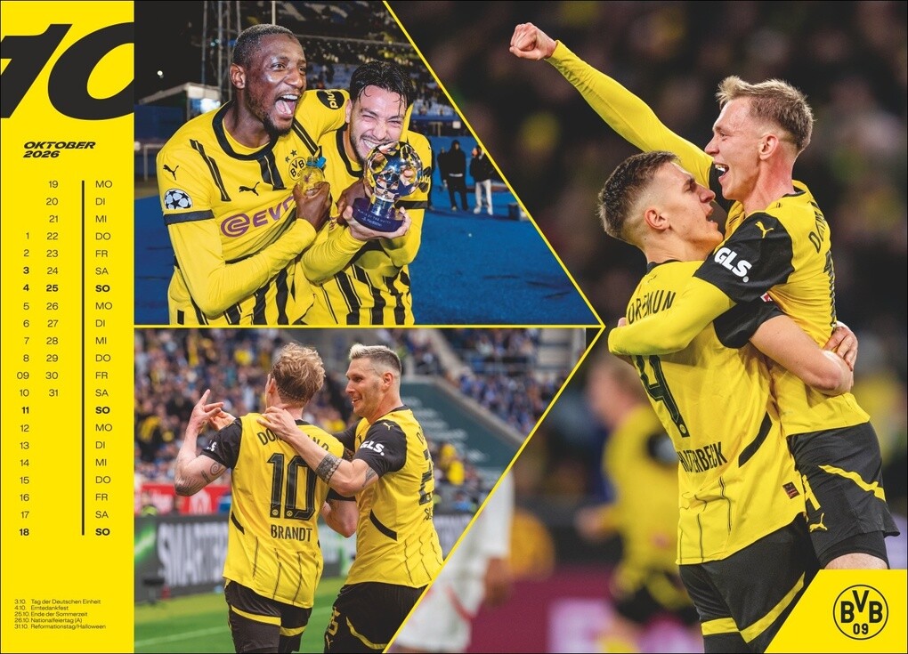 Weitere Ansicht: BVB Edition Kalender 2026