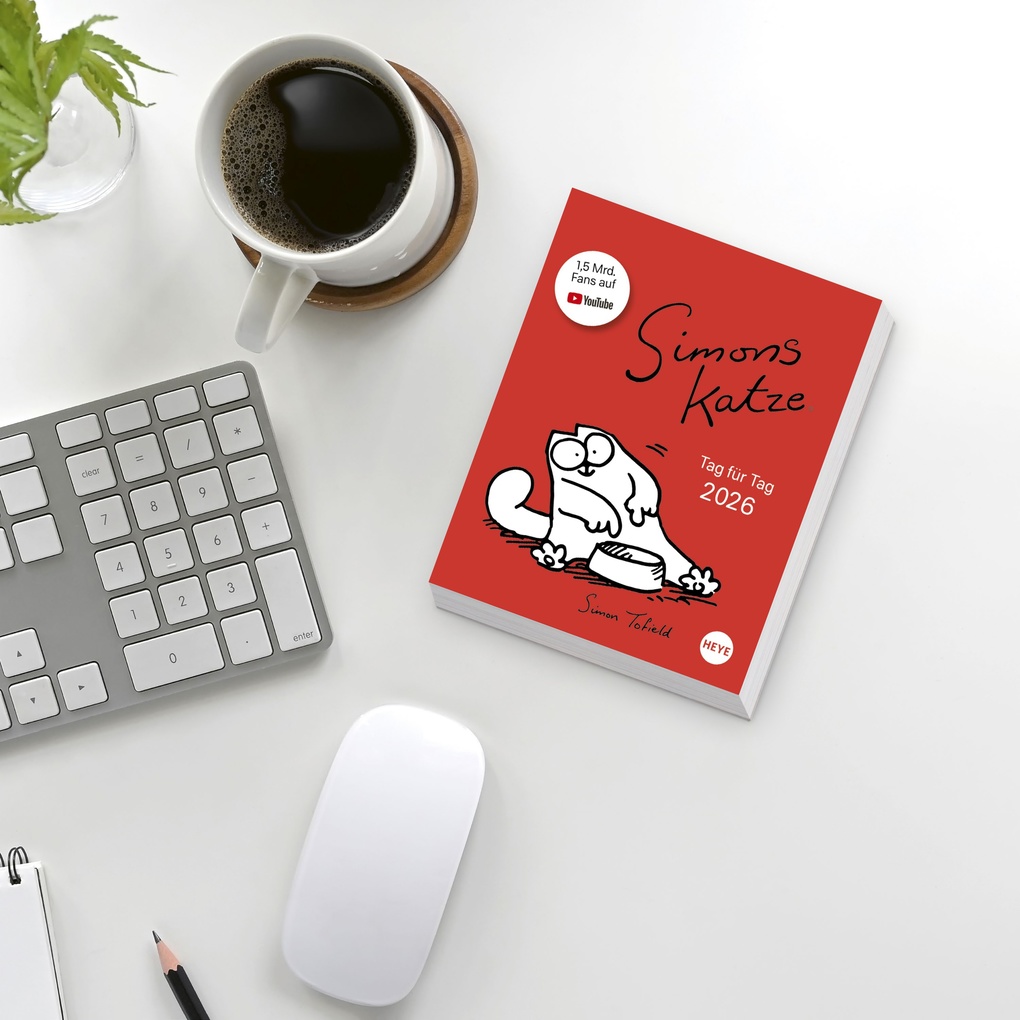 Weitere Ansicht: Simons Katze Tagesabreißkalender 2026 | Simon Tofield