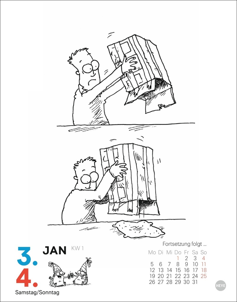 Weitere Ansicht: Simons Katze Tagesabreißkalender 2026 | Simon Tofield