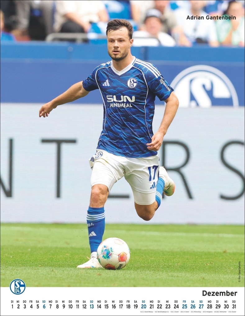 Weitere Ansicht: Schalke 04 Posterkalender 2026