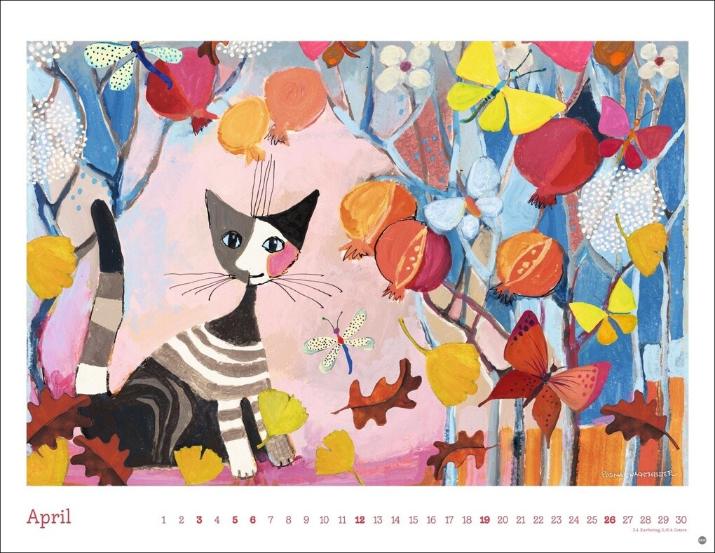 Weitere Ansicht: Rosina Wachtmeister Posterkalender 2026 | Rosina Wachtmeister
