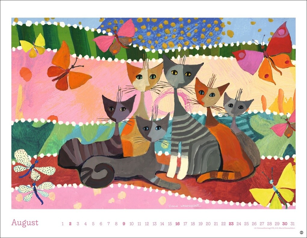 Weitere Ansicht: Rosina Wachtmeister Posterkalender 2026 | Rosina Wachtmeister