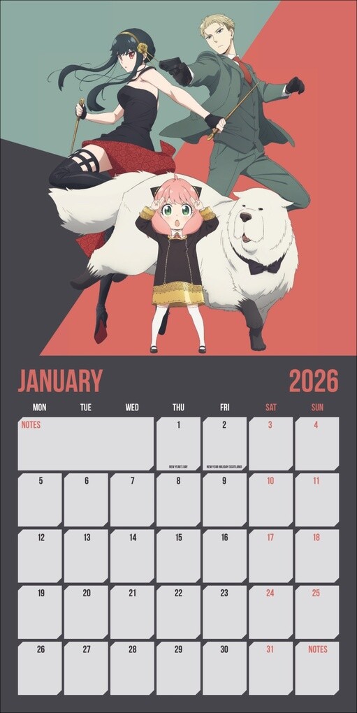Weitere Ansicht: Spy x Family Broschurkalender 2026