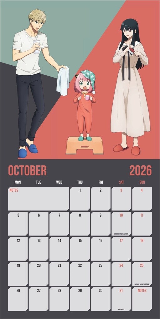 Weitere Ansicht: Spy x Family Broschurkalender 2026