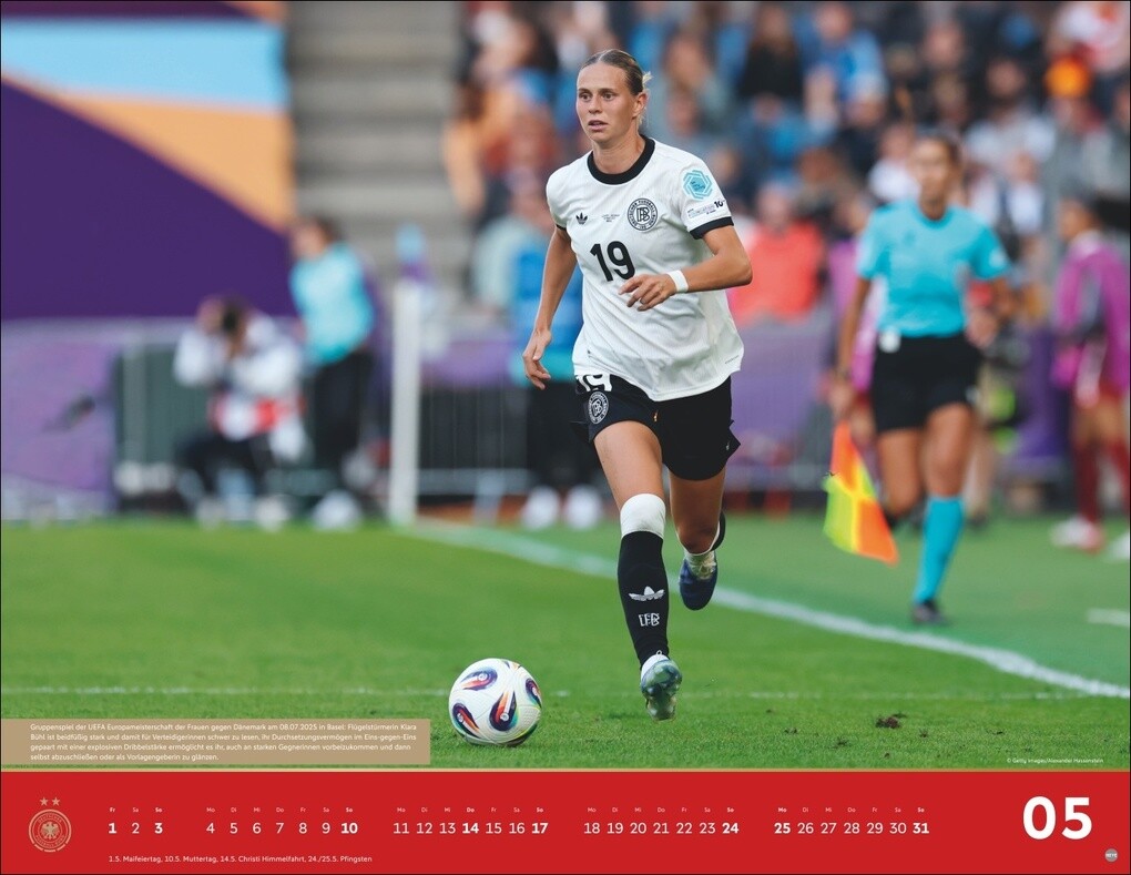 Weitere Ansicht: DFB Frauen Posterkalender 2026