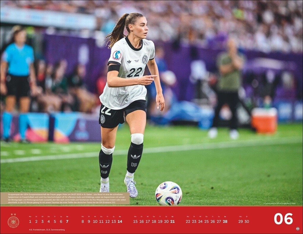 Weitere Ansicht: DFB Frauen Posterkalender 2026