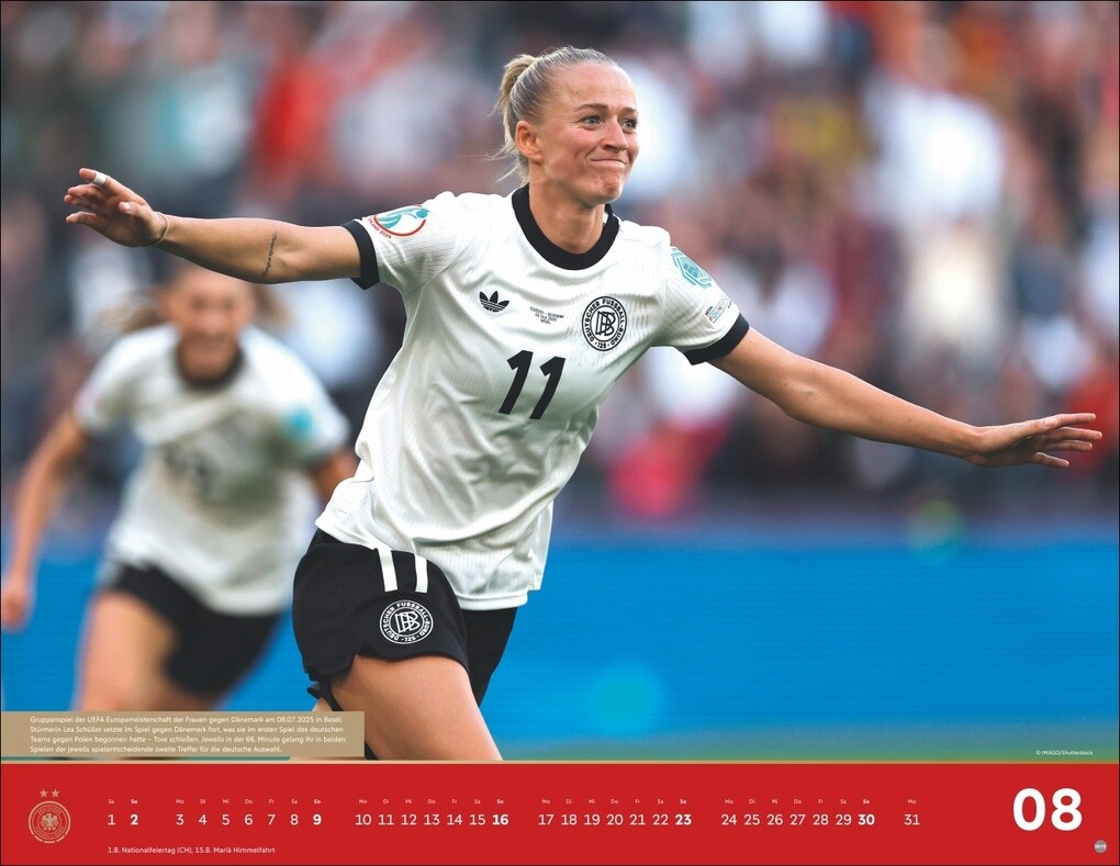 Weitere Ansicht: DFB Frauen Posterkalender 2026