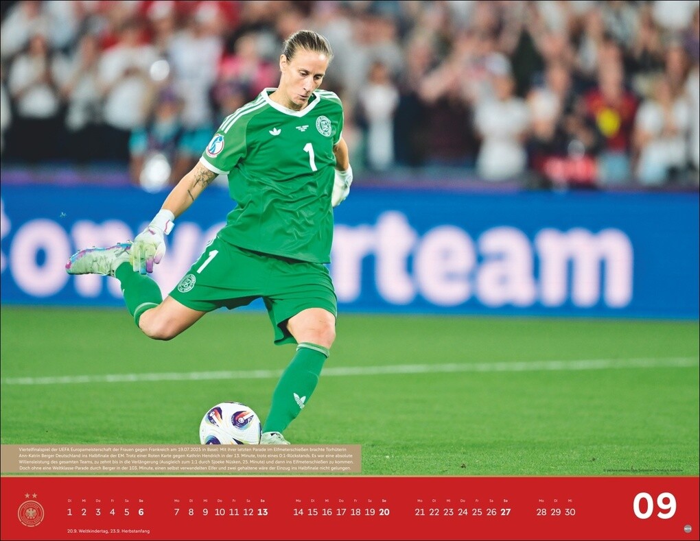 Weitere Ansicht: DFB Frauen Posterkalender 2026