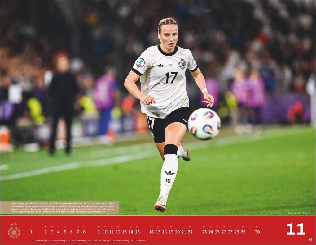 Weitere Ansicht: DFB Frauen Posterkalender 2026