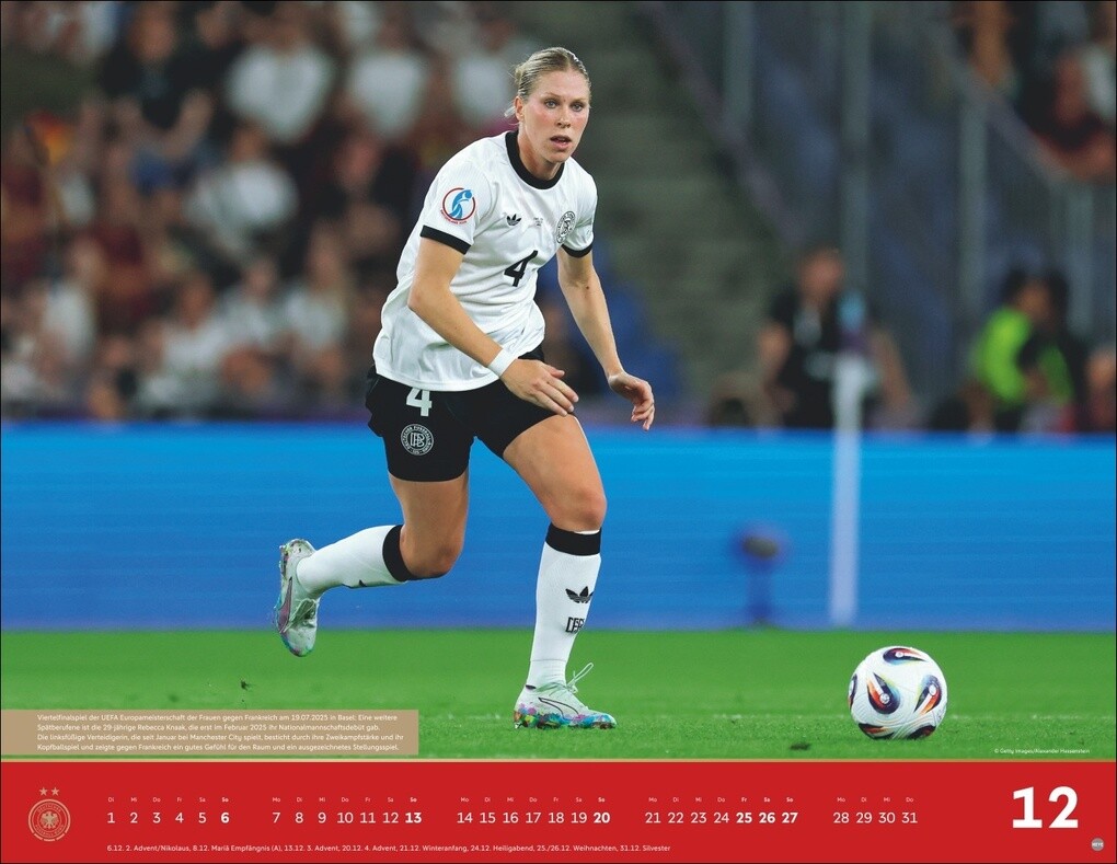 Weitere Ansicht: DFB Frauen Posterkalender 2026