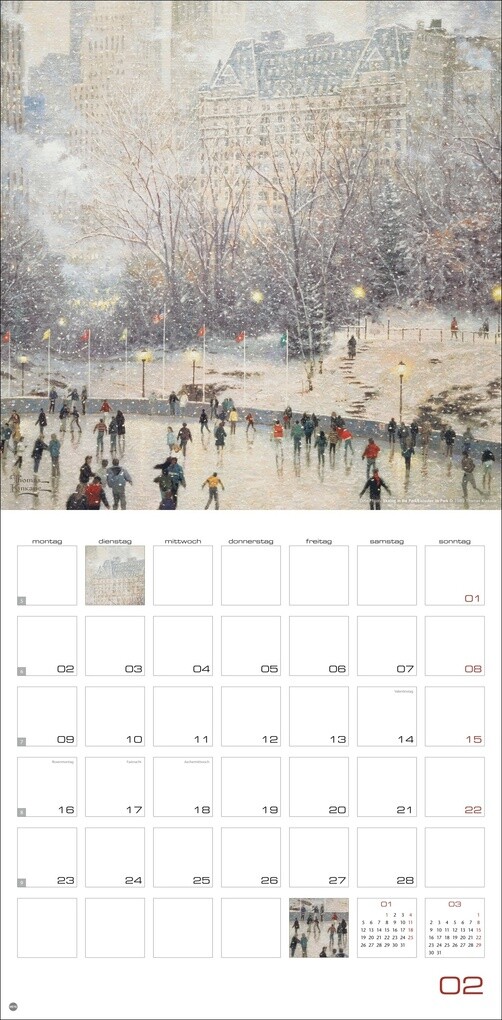 Weitere Ansicht: Thomas Kinkade: Land of Light Broschurkalender 2026 | Thomas Kinkade