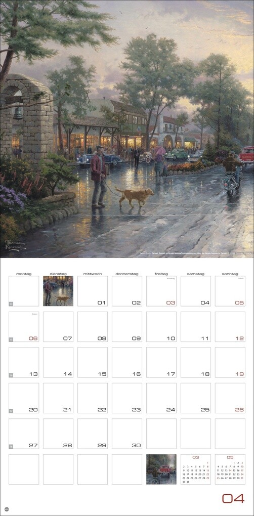 Weitere Ansicht: Thomas Kinkade: Land of Light Broschurkalender 2026 | Thomas Kinkade