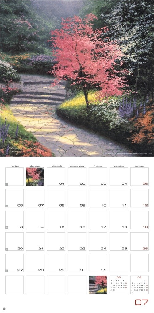 Weitere Ansicht: Thomas Kinkade: Land of Light Broschurkalender 2026 | Thomas Kinkade