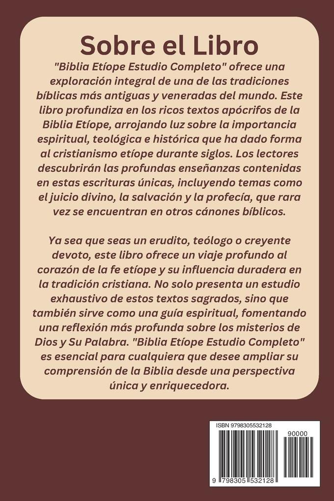 Weitere Ansicht: BIBLIA ETÍOPE ESTUDIO COMPLETO | Living Truth Publication
