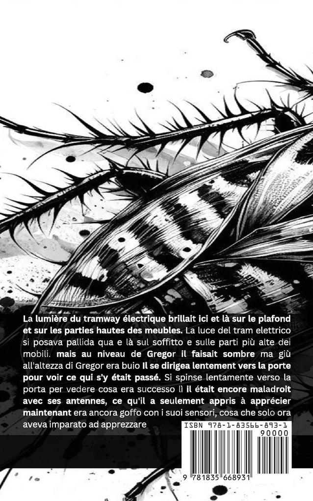 Weitere Ansicht: La Métamorphose / La Metamorfosi | Franz Kafka