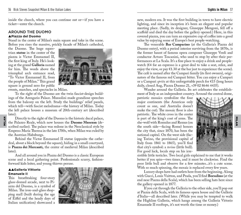 Weitere Ansicht: Rick Steves Snapshot Milan & the Italian Lakes (Sixth Edition) | Rick Steves