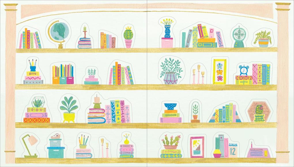 Weitere Ansicht: A Book Lover's Sticker Book