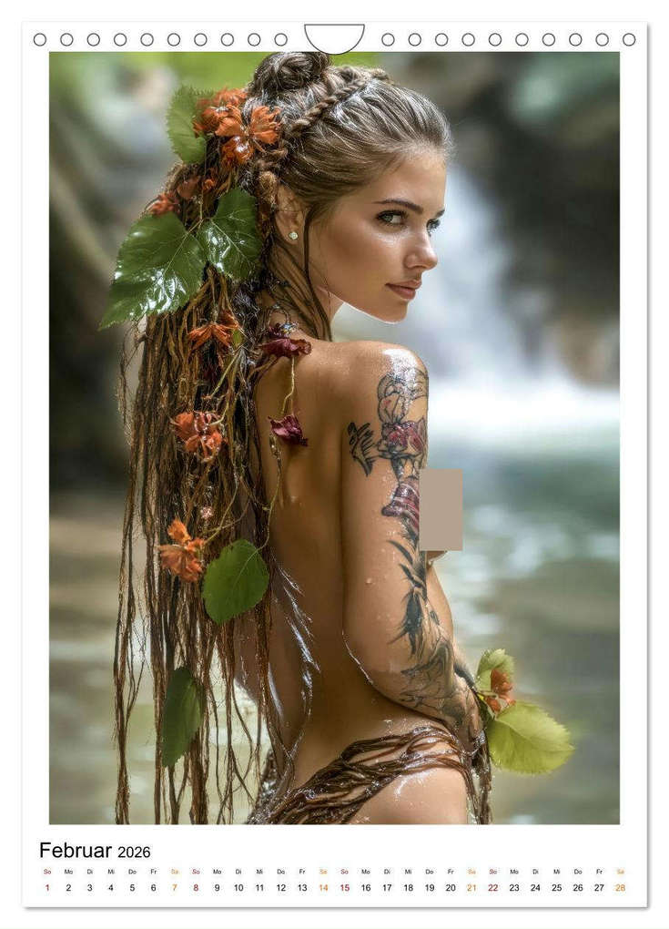 Weitere Ansicht: Tattoo Dreams - Sinnliche Kunstwerke (Wandkalender 2026 DIN A4 hoch), CALVENDO Monatskalender | Peter Roder, Calvendo