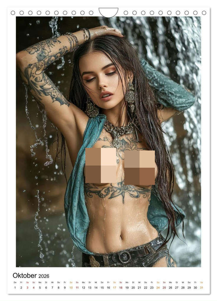 Weitere Ansicht: Tattoo Dreams - Sinnliche Kunstwerke (Wandkalender 2026 DIN A4 hoch), CALVENDO Monatskalender | Peter Roder, Calvendo