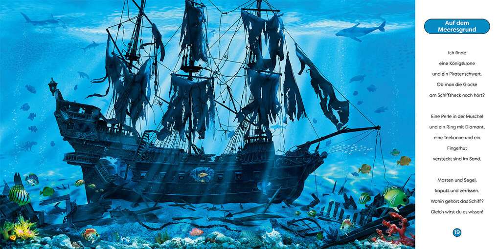 Weitere Ansicht: Ich finde was, Piratenschatz | Walter Wick