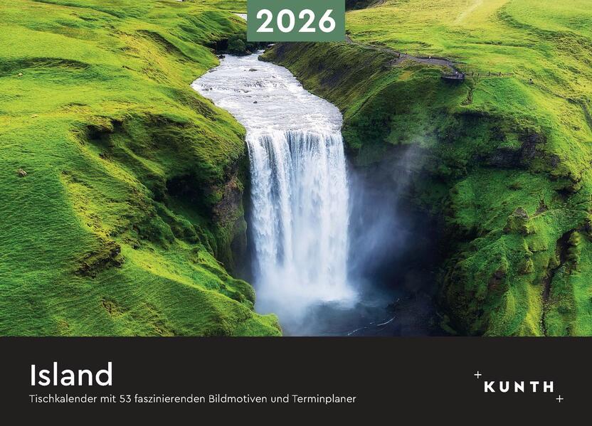 Produktbild: Island - KUNTH Tischkalender 2026