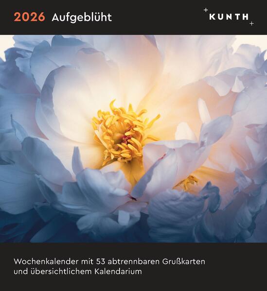 Produktbild: Aufgeblüht - KUNTH Postkartenkalender 2026