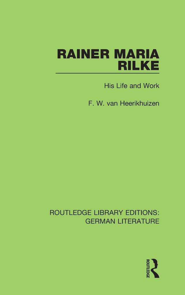 Produktbild: Rainer Maria Rilke | F. W. van Heerikhuizen