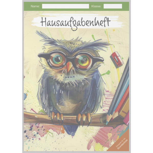 Produktbild: Hausaufgabenheft Grundschule Eule