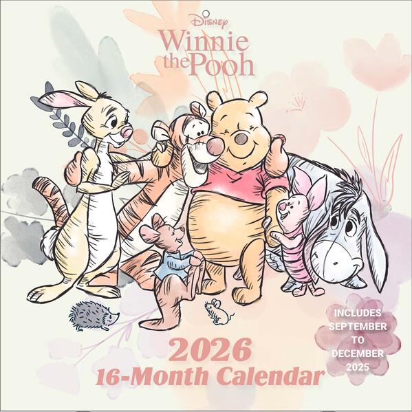 Produktbild: WINNIE THE POOH Broschürenkalender 30 x 30
