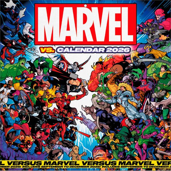 Produktbild: MARVEL - Broschürenkalender im Format 30 x 30