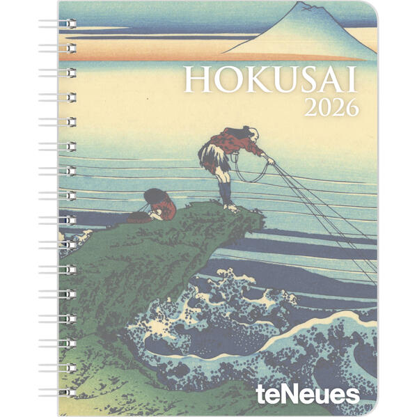 Produktbild: Hokusai 2026 - Diary - Buchkalender - Taschenkalender - Kunstkalender - 16,5x21,6 | Neumann Verlage GmbH & Co. KG, Katsushika Hokusai