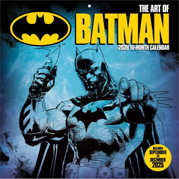 Produktbild: BATMAN Broschürenkalender im Format 30 x 30
