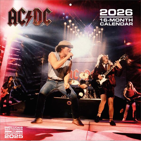 Produktbild: AC/DC - Broschürenkalender im Format 30x30