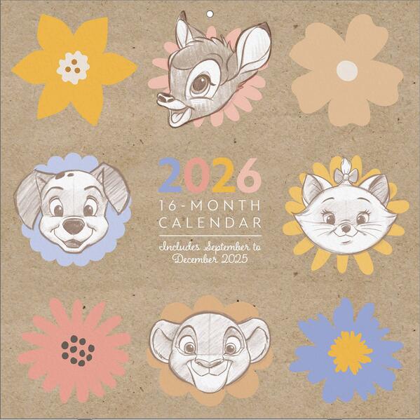 Produktbild: DISNEY CLASSICS - Broschürenkalender im Format 30 x 30