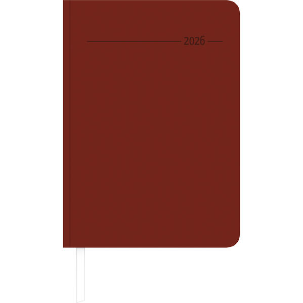 Produktbild: Wochenplaner Tucson rot 2026 - Büro-Kalender A5 - Cheftimer - red - 1 Woche 2 Seiten - 128 Seiten - Tucson-Einband - Zettler | Zettler Kalender GmbH (Verlag)