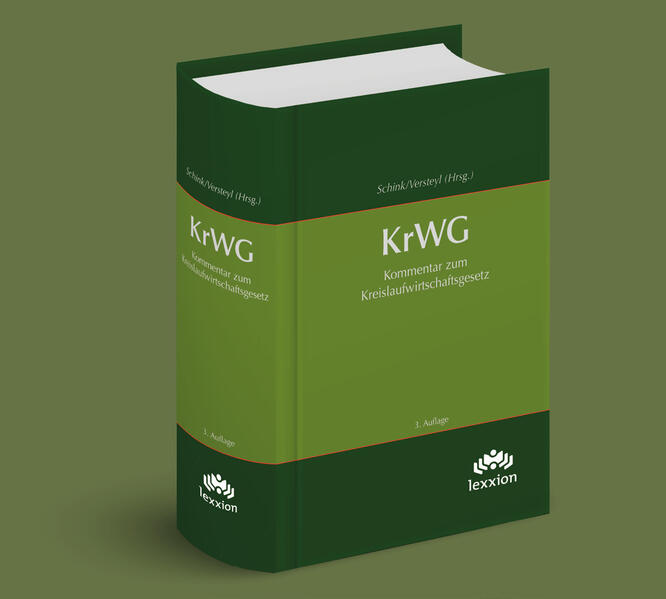 Produktbild: KrWG - Kommentar zum Kreislaufwirtschaftsgesetz