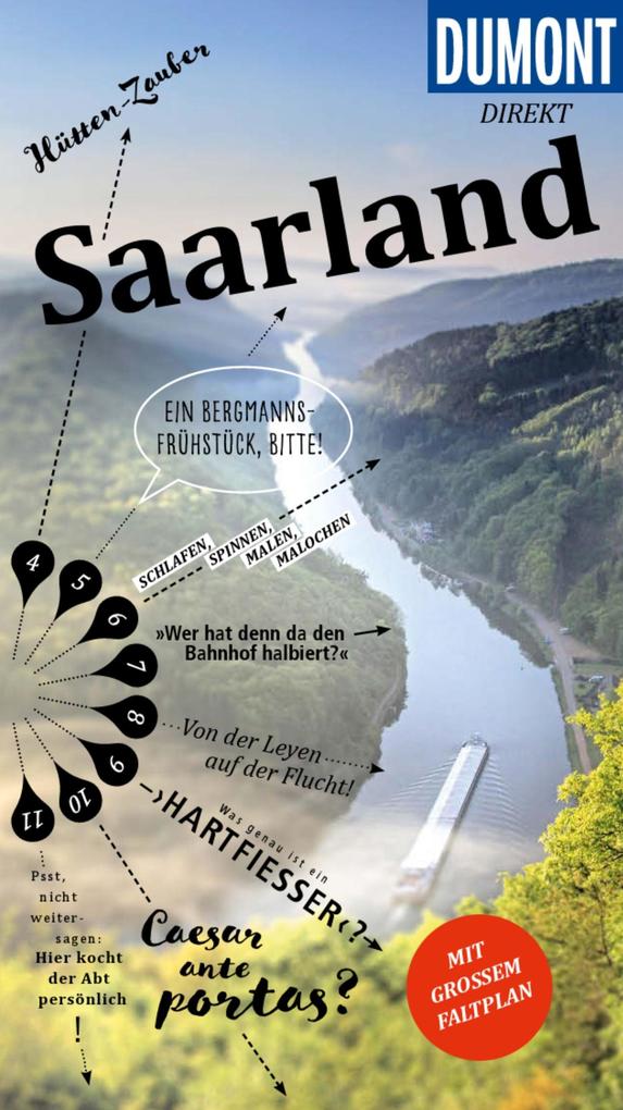 Produktbild: DUMONT direkt Reiseführer E-Book Saarland | Wolfgang Felk, Nicole Sperk
