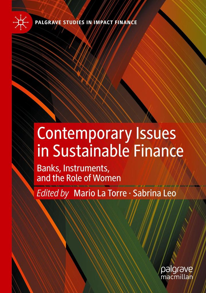 Produktbild: Contemporary Issues in Sustainable Finance
