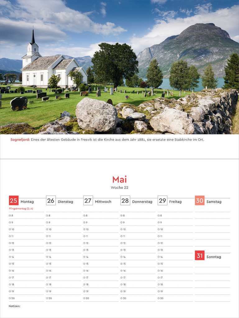 Weitere Ansicht: Hurtigruten - KUNTH Tischkalender 2026