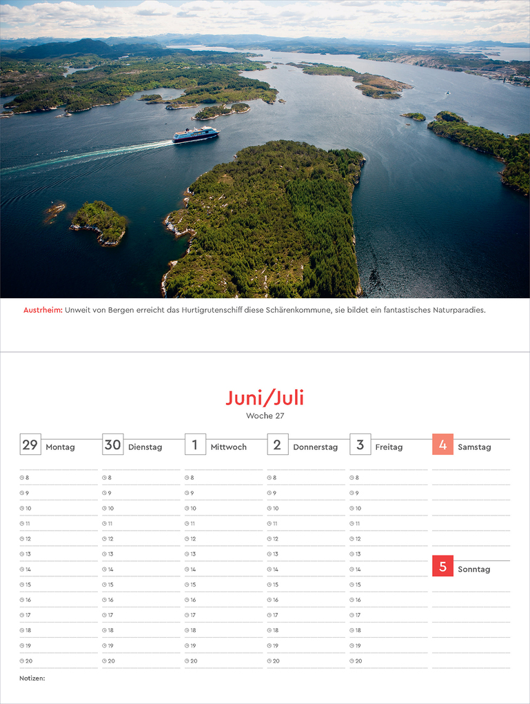 Weitere Ansicht: Hurtigruten - KUNTH Tischkalender 2026