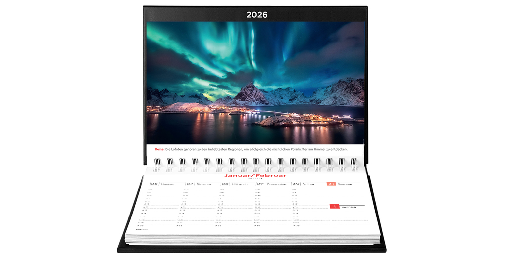 Weitere Ansicht: Hurtigruten - KUNTH Tischkalender 2026
