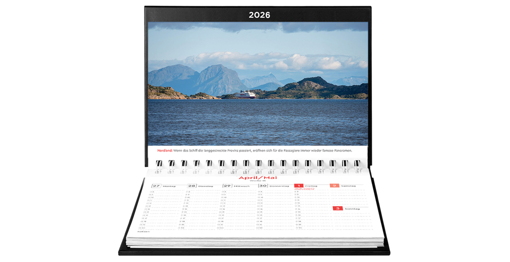 Weitere Ansicht: Hurtigruten - KUNTH Tischkalender 2026