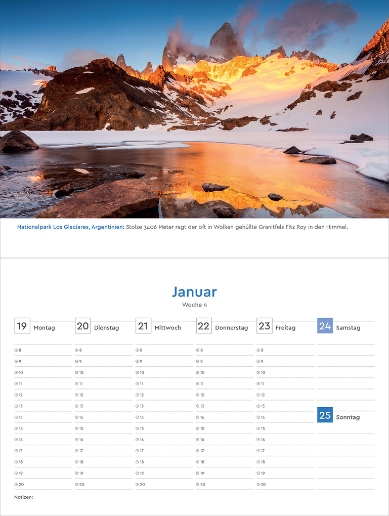 Weitere Ansicht: Weltreise - KUNTH Tischkalender 2026