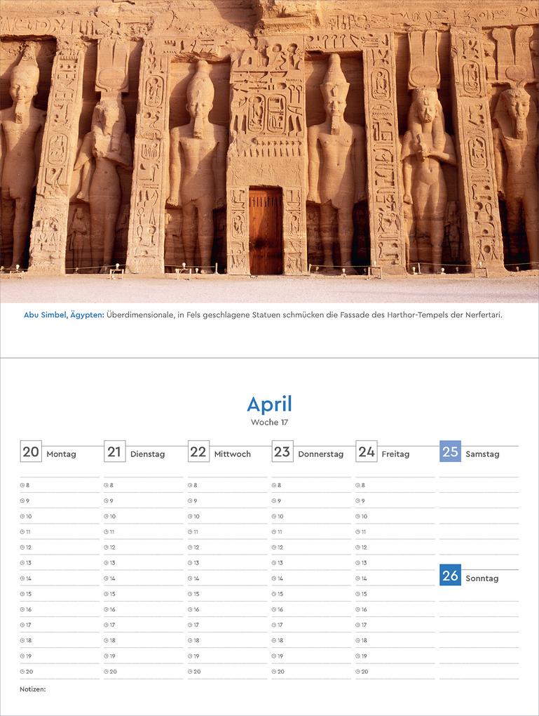 Weitere Ansicht: Weltreise - KUNTH Tischkalender 2026