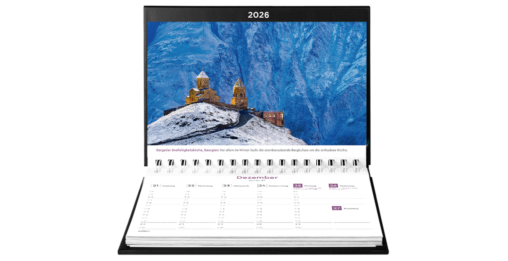 Weitere Ansicht: Orte voller Magie - KUNTH Tischkalender 2026