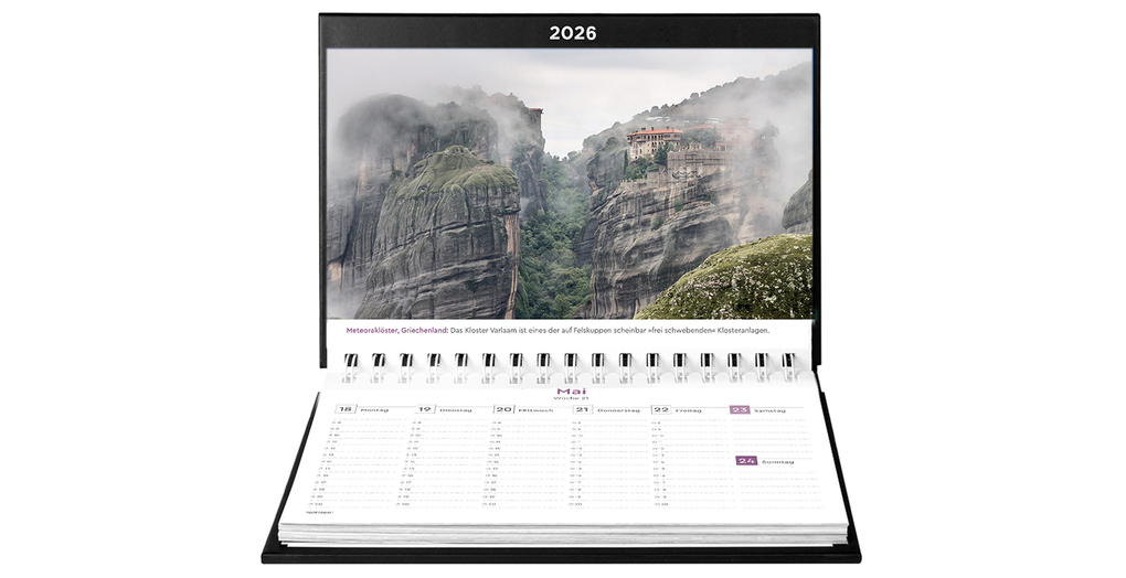 Weitere Ansicht: Orte voller Magie - KUNTH Tischkalender 2026