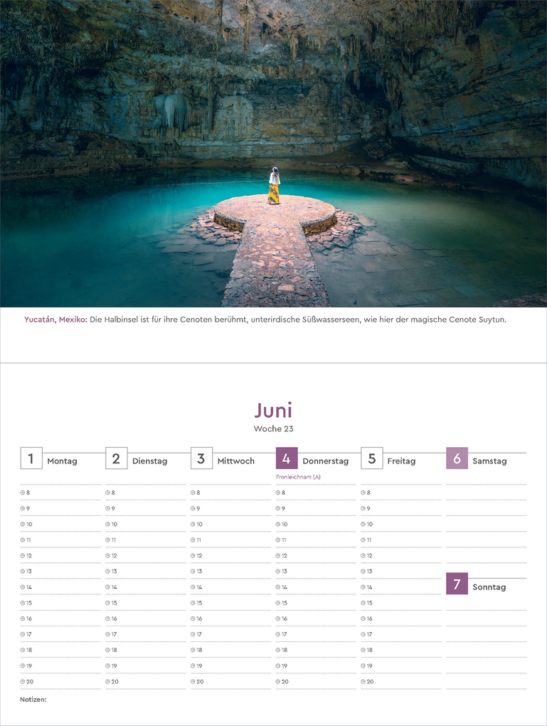 Weitere Ansicht: Orte voller Magie - KUNTH Tischkalender 2026