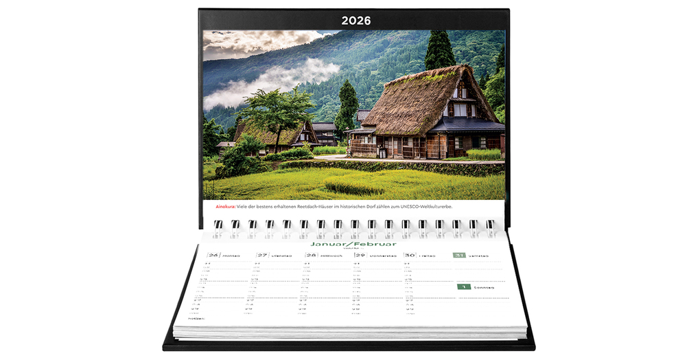 Weitere Ansicht: Japan - KUNTH Tischkalender 2026