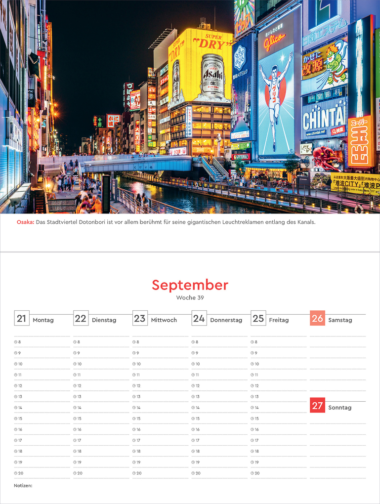 Weitere Ansicht: Japan - KUNTH Tischkalender 2026